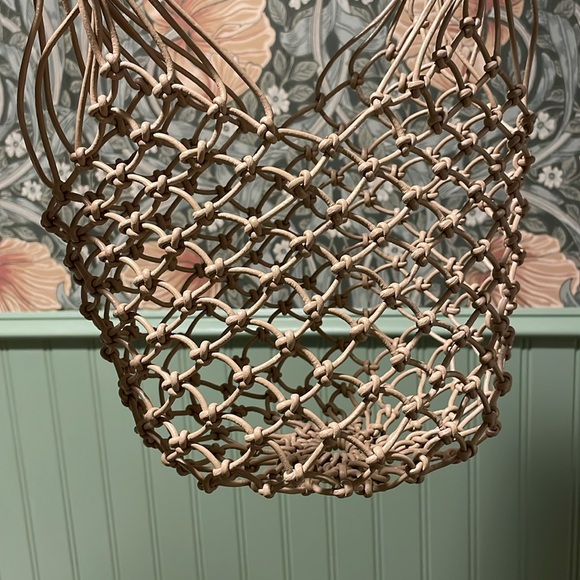 J. Crew Sedona Leather Basket Bag in Beige - Picture 5 of 10